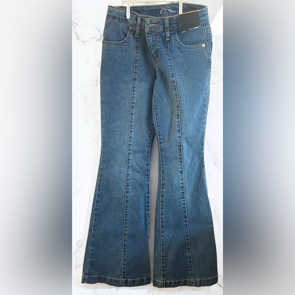 Girls Blue Jeans - Picture 2 of 2